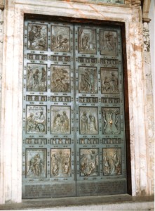 Porta Santa in Vaticano